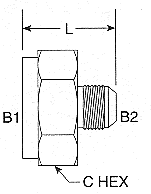 JIC Tube End Reducer 2406 Series