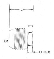 JIC Plug 2408 Series