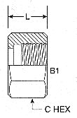 JIC Nut 318 Series