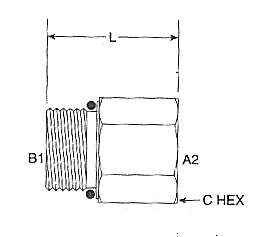 Male O-Ring x Female Pipe 6405 Series