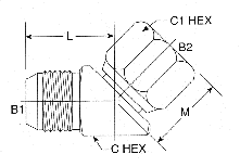 JIC Swivel Elbow 45 º 6502 Series