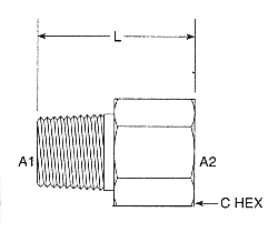 Male x Female Pipe Reducer Coupling 5405 Series